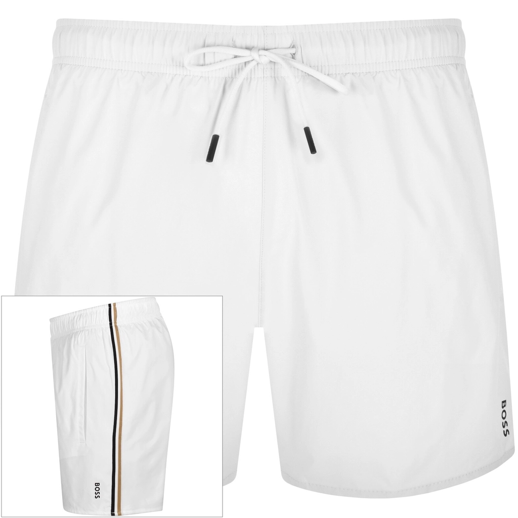 Hugo Boss BOSS Iconic Swim Shorts White